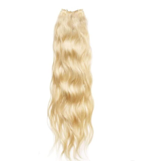 BLONDE WAVY RAW HAIR